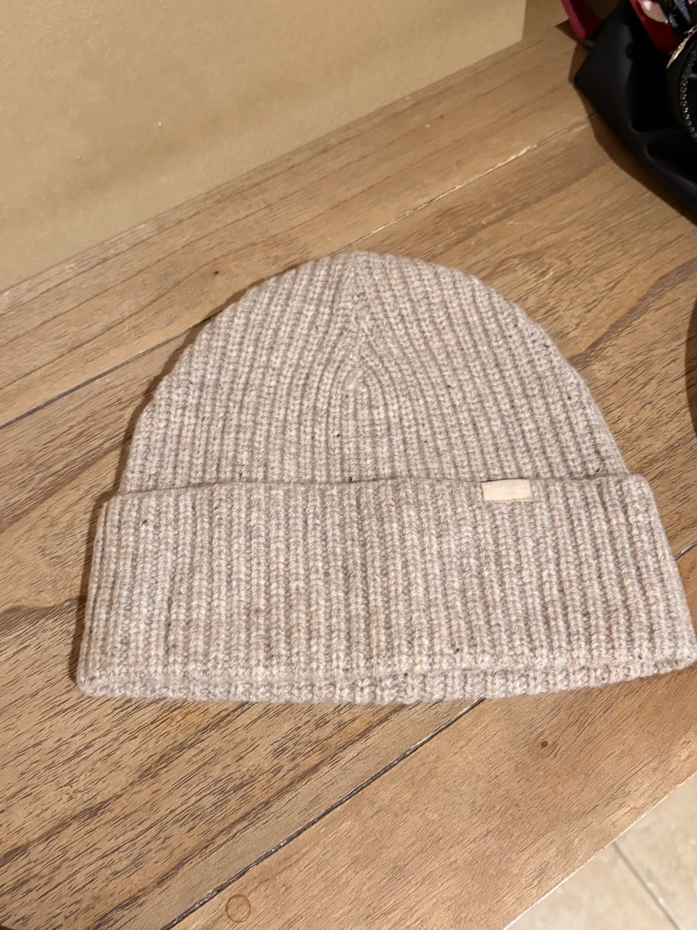 Madewell Ribbed Knit Beanie - Oatmeal